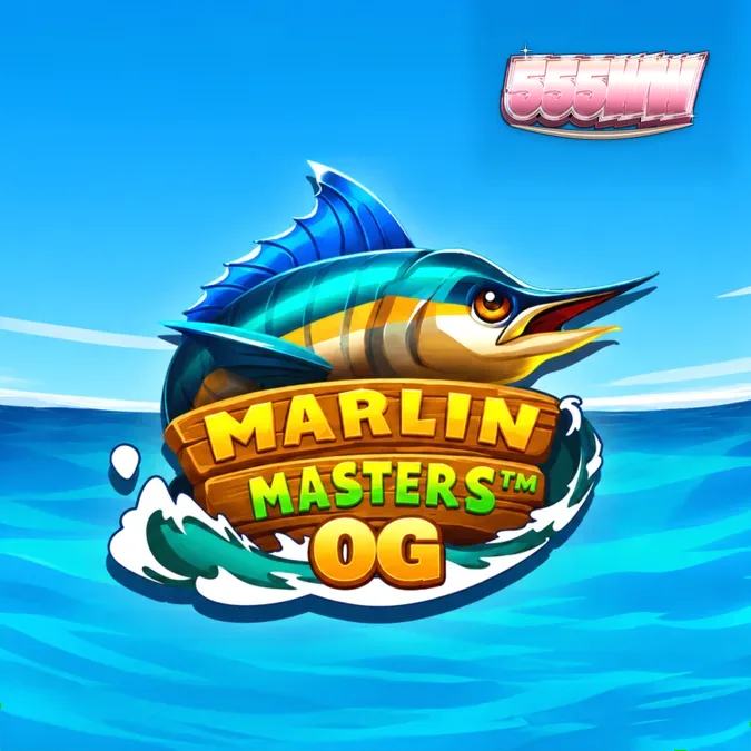 Marlin Masters OG স্লট গেমের একটি দৃশ্য যেখানে ফিশিং থিম এবং বোনাস ফিচার প্রদর্শিত হচ্ছে